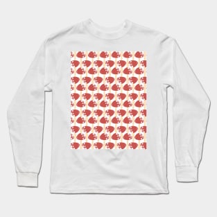 Mushroom pattern Long Sleeve T-Shirt